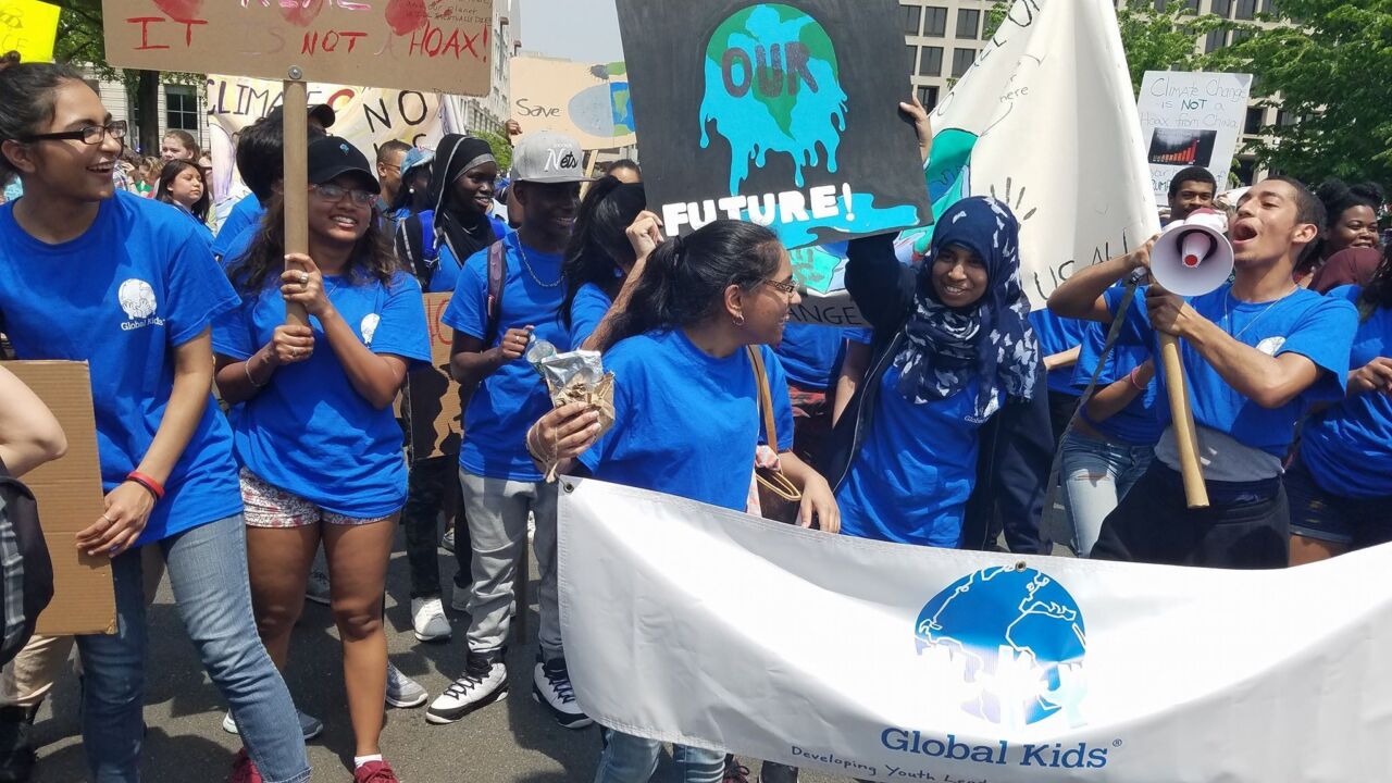 Global Kids Climate Protest