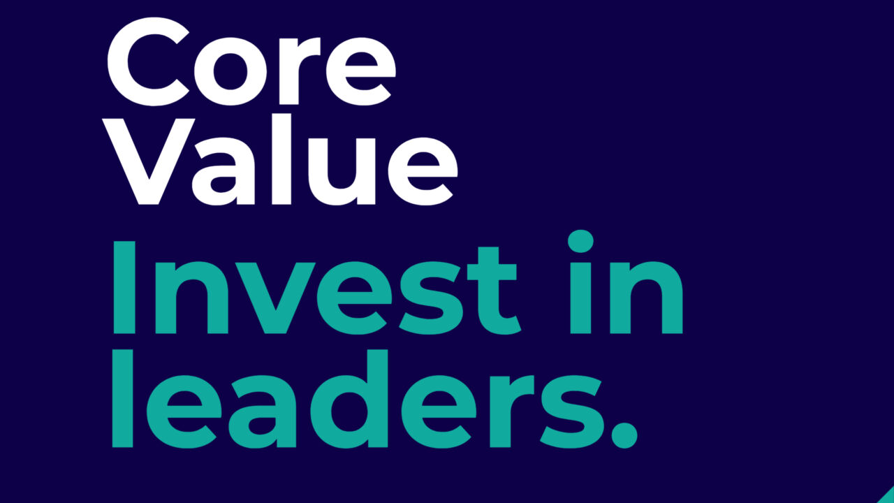 bold text in teal and white