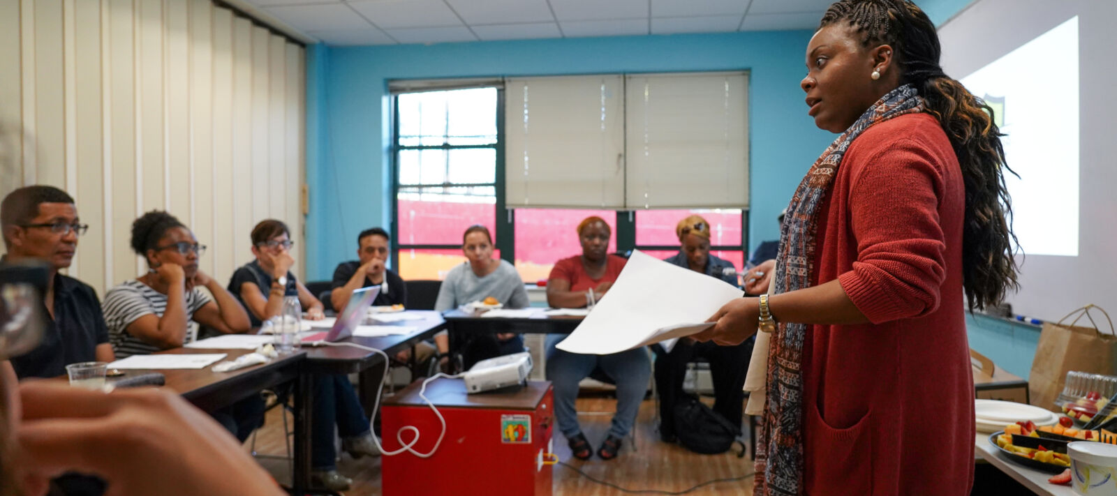 School Facts Adult Speaking Classroom