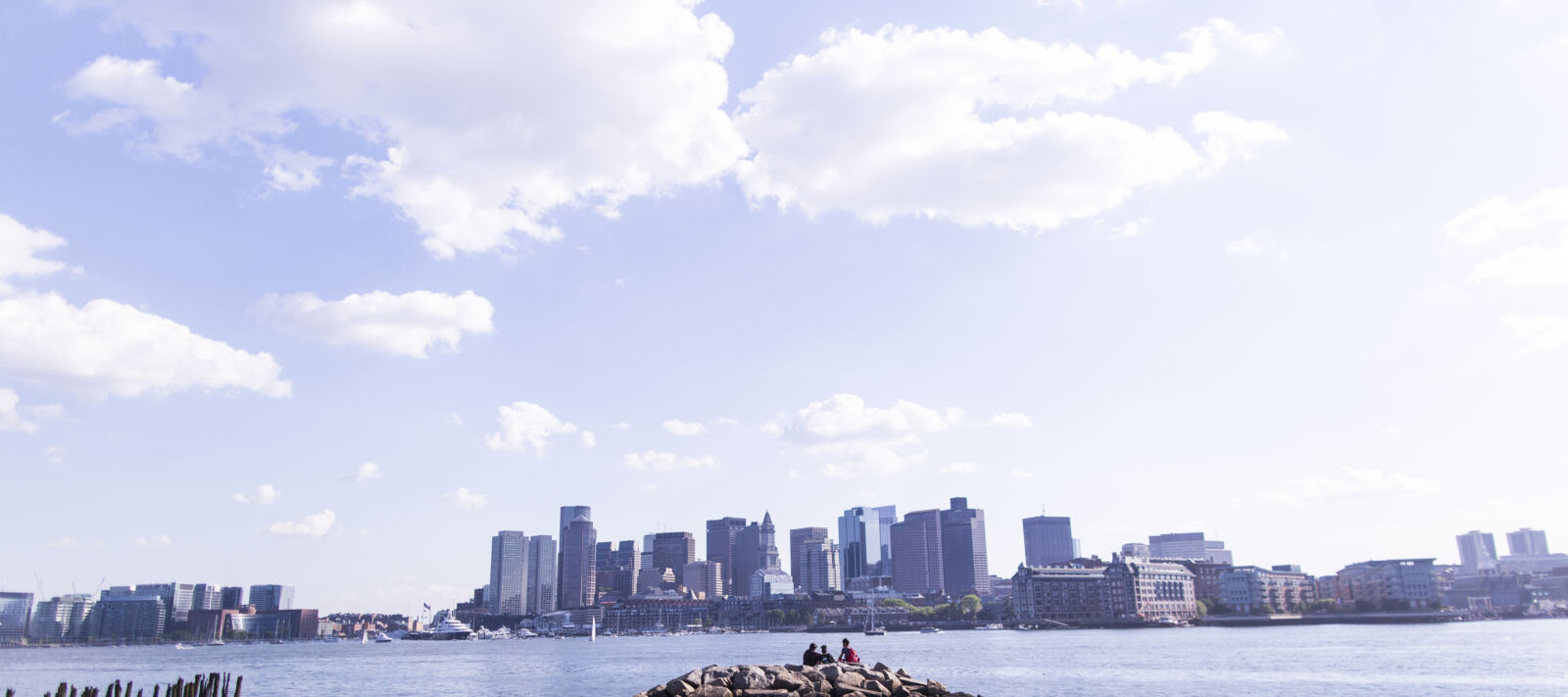 Leonardo March's cityline waterfront view